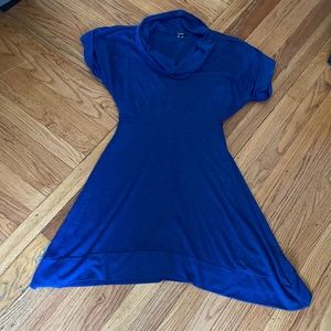 Cowl neck dress